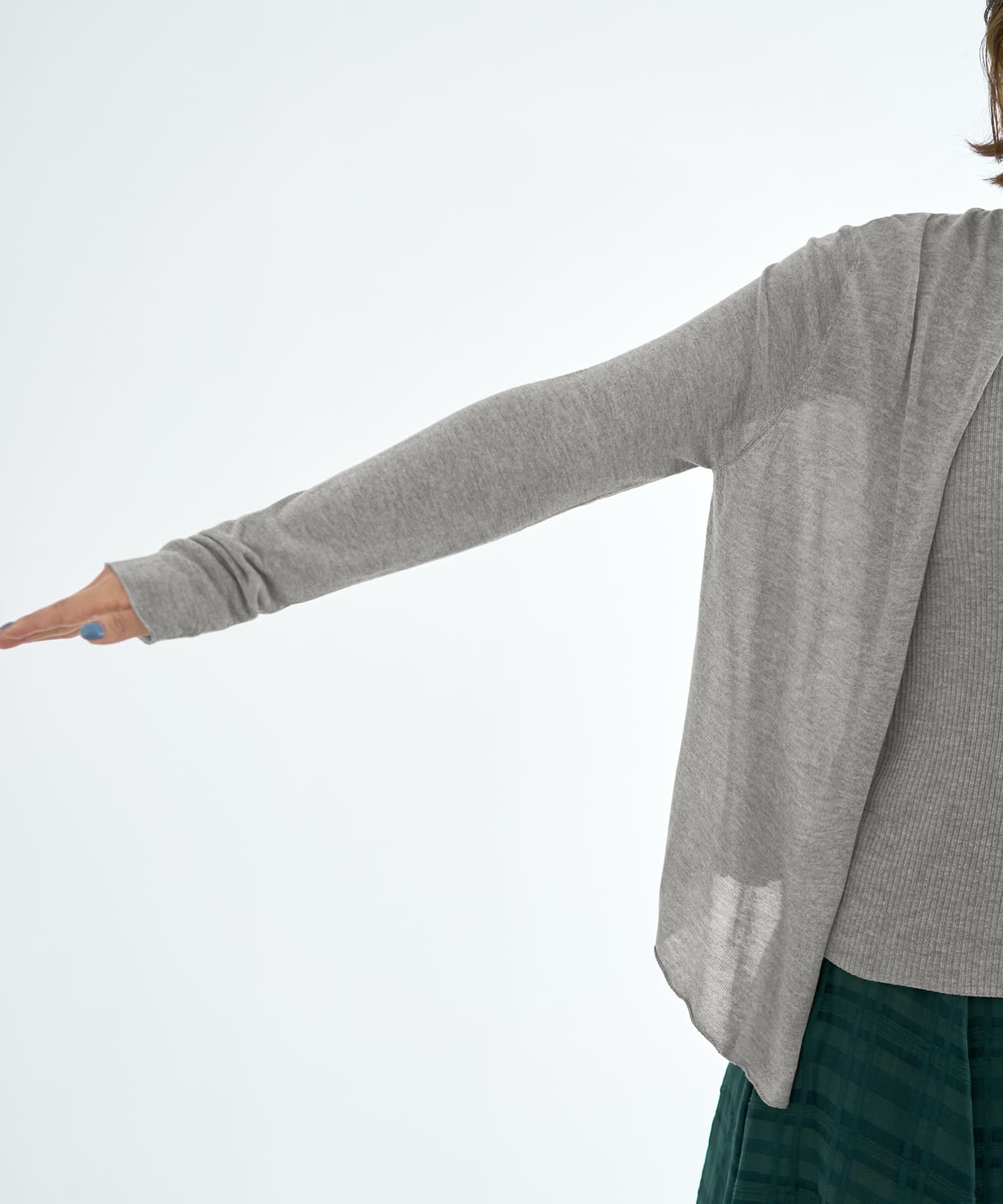 STYLE DELI「薄手なヌケ感とろみニットカーデセット」|Tシャツ・カットソー|