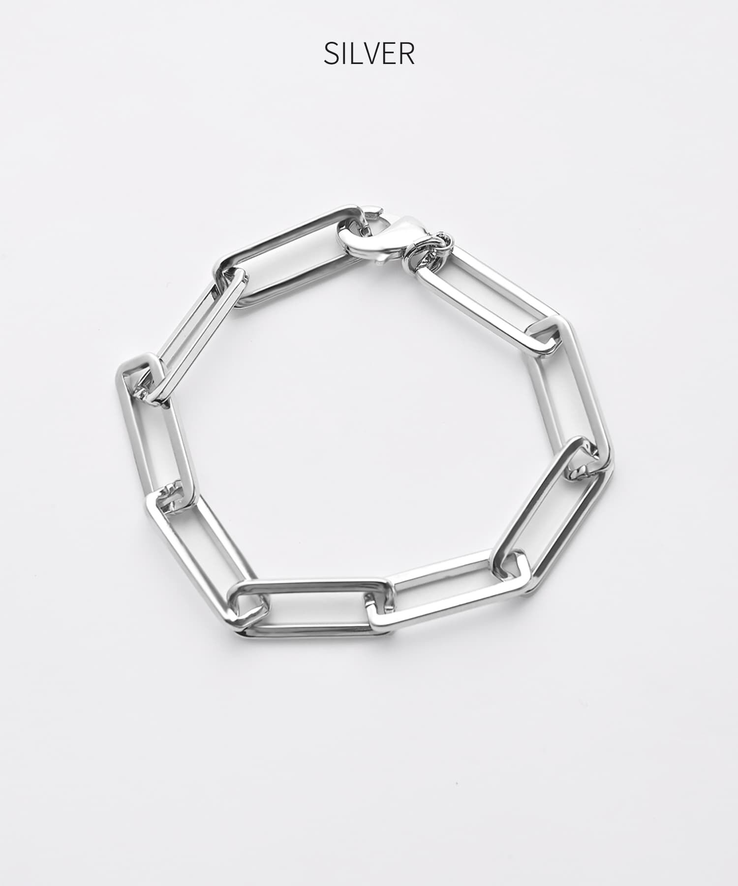 STYLE DELI「スクエアチェーンブレスレット」|ブレスレット・バングル|