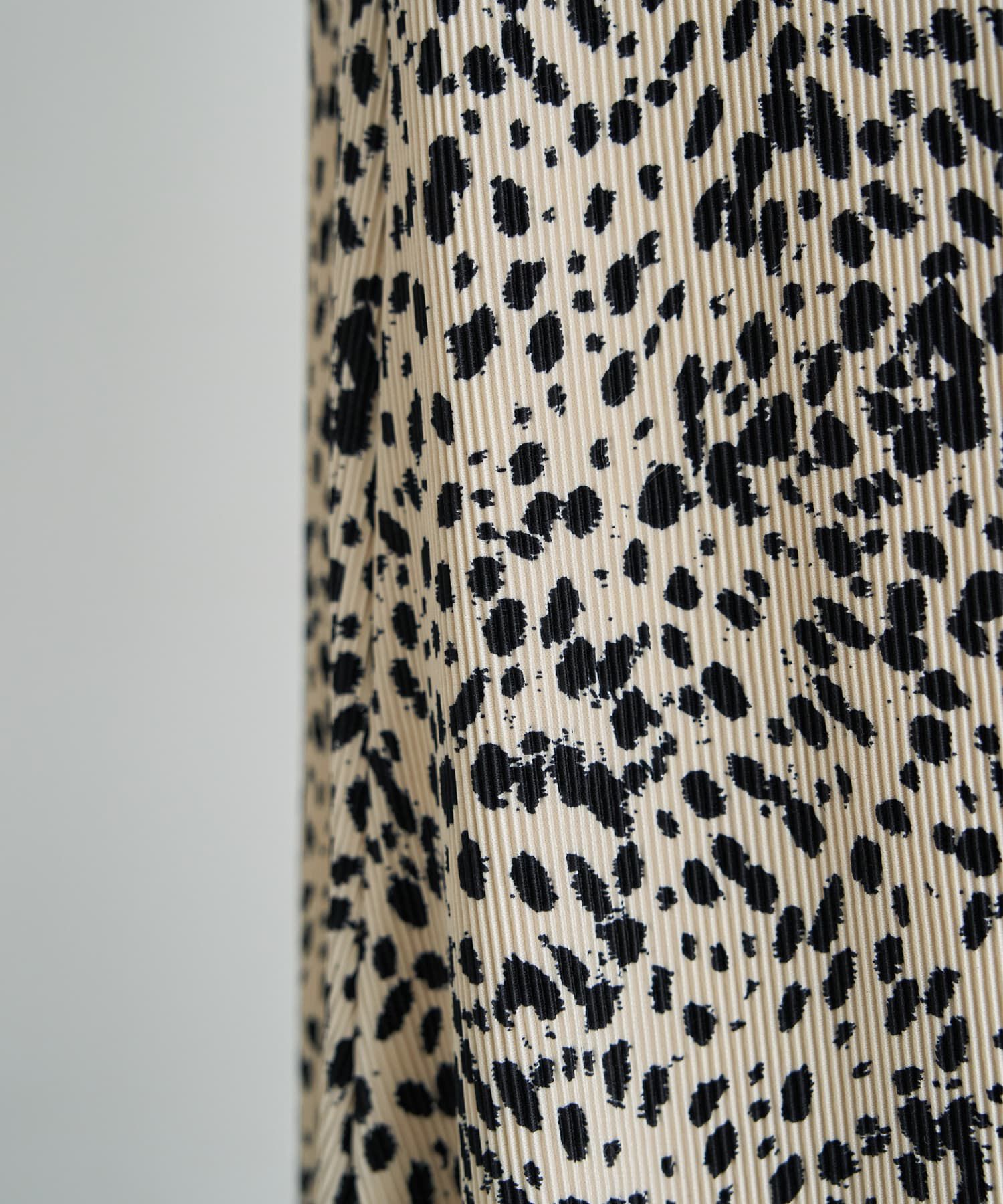 STYLE DELI「ダルメシアン柄細プリーツスカート」|スカート|