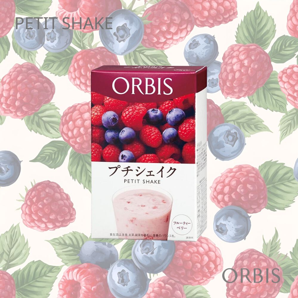 ORBIS「プチシェイク 100g&times;7食分」|健康・美容食品 ※軽減税率対象|フルーティーベリー