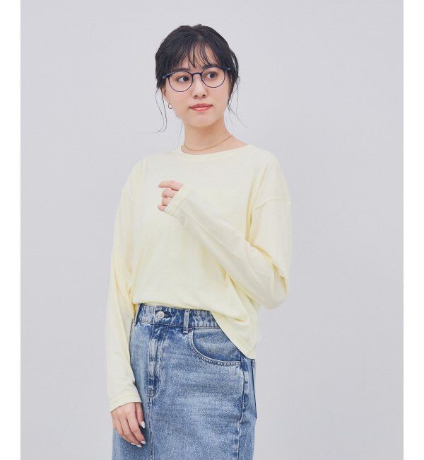  「ボストン型 メガネ｜クリアカラー｜伊達メガネ 度付きメガネ｜ユニセックス  レンズ交換券付」|メガネ|濃ブルー