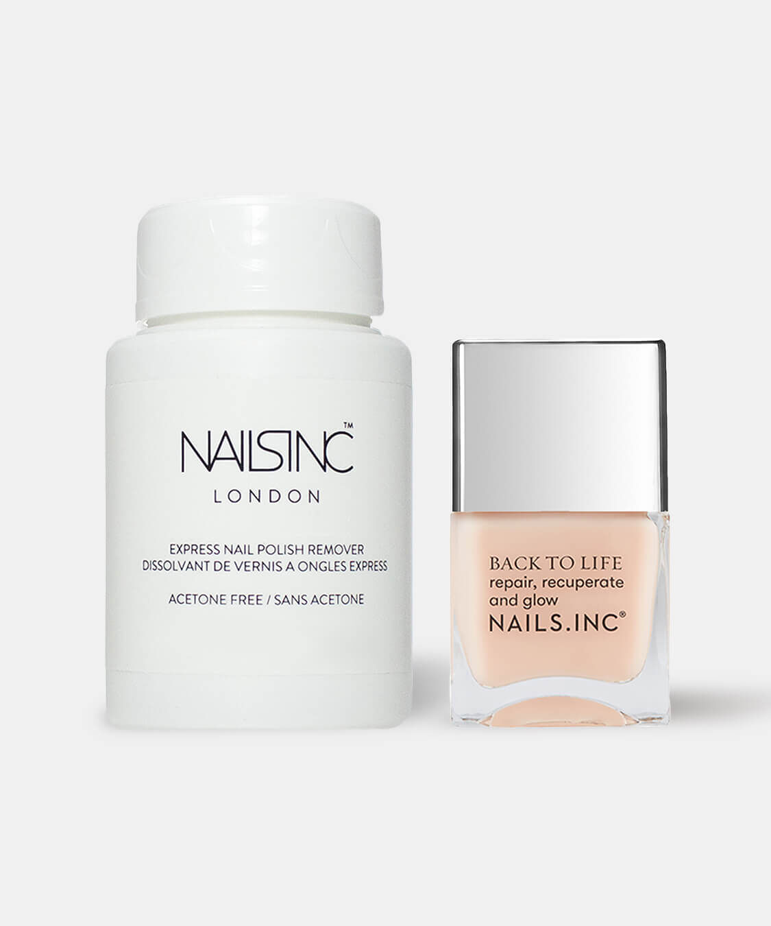 NAILS INC「Remover Pot + Base Coat」|ネイルカラー|Sheer