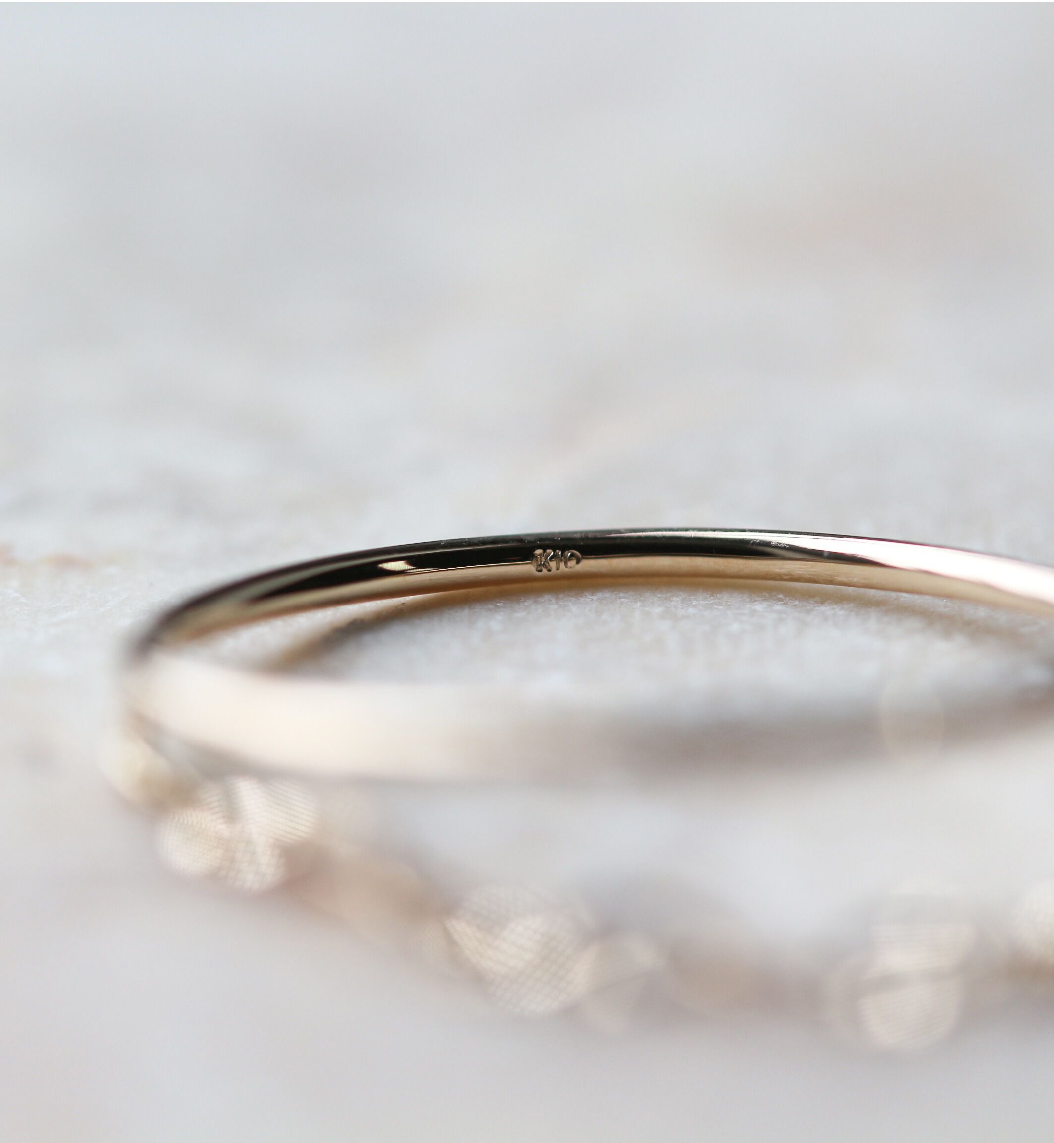  「ゴールド チェーン リング| K10YG」|リング|