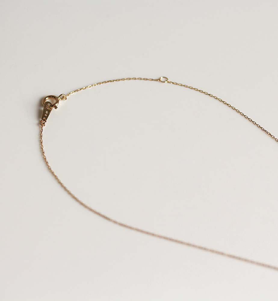  「カラーストーン ネックレス | K10YG」|ネックレス|