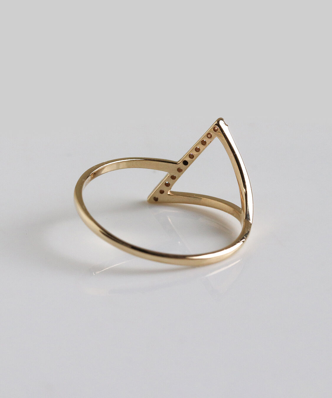  「ダイヤモンド リング  | K10YG〈ステラ〉〈世界最小〉」|リング|