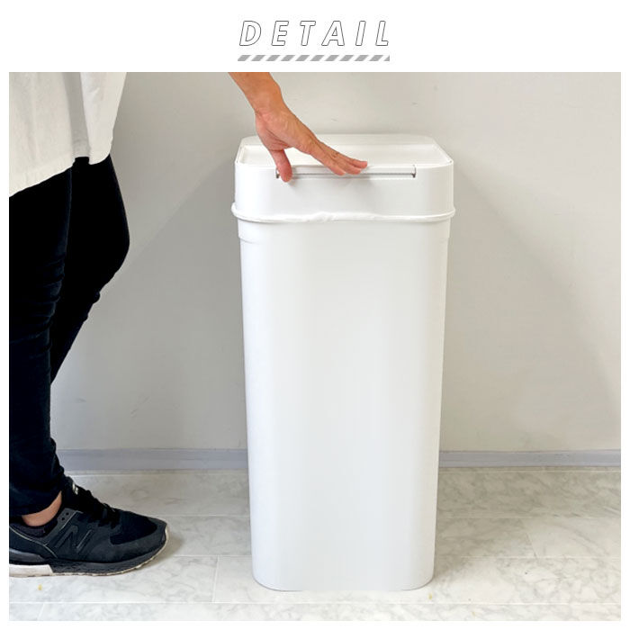 like-it「ゴミ箱 ふた付き 45l 通販 おしゃれ 大容量 ごみ箱 ダストボックス ごみばこ 蓋付き」|ダストボックス|