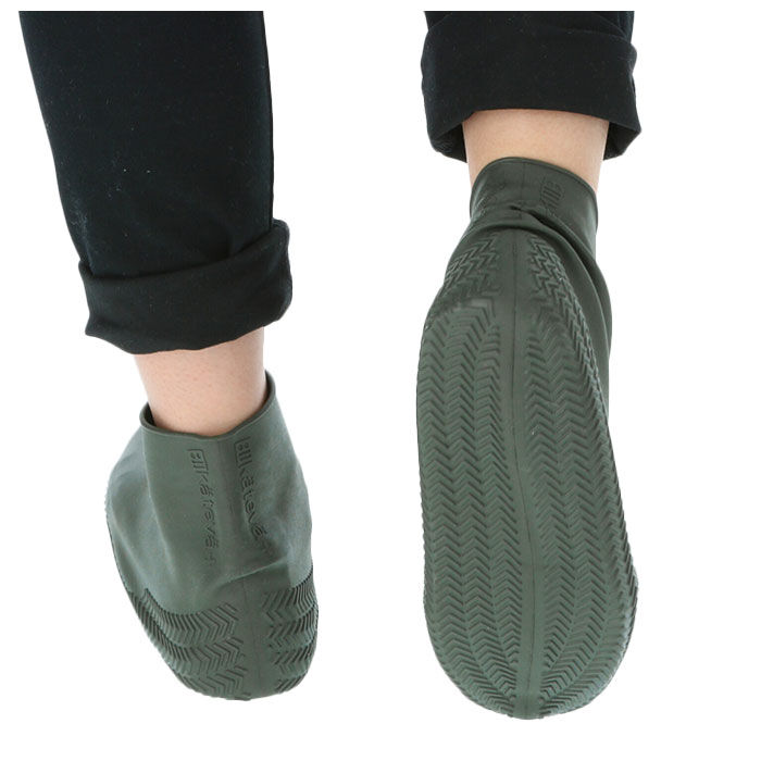 BACKYARD FAMILY「シューズカバー レイン 防水 通販 シリコン レインシューズカバー 履きやすい 滑りにくい」|レインシューズ|