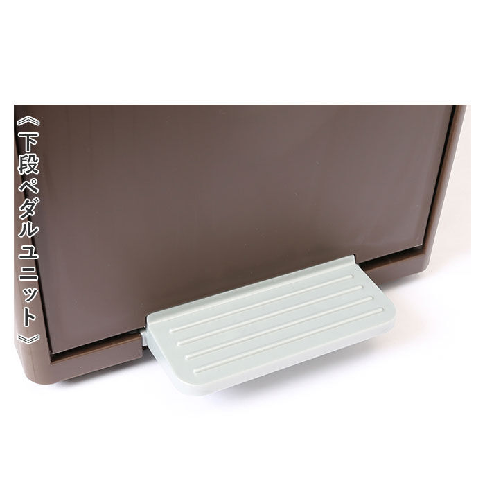 like-it「like-it ライクイット ゴミ箱 2段 通販 ごみ箱 木目調 ダストボックス 分別 ゴミ 縦型」|ダストボックス|