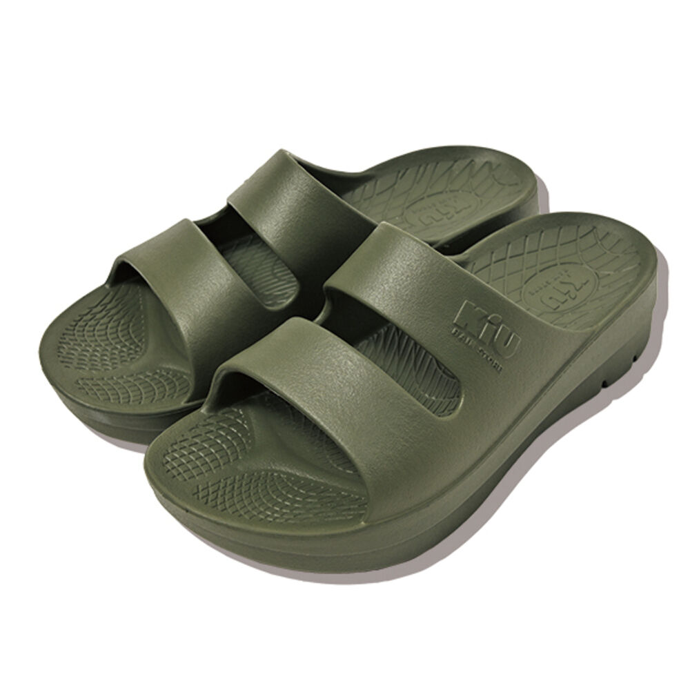 KiU「KiU リカバリーサンダル 通販 リカバリー サンダル キウ K333 コンフォートサンダル」|サンダル|グリーン1