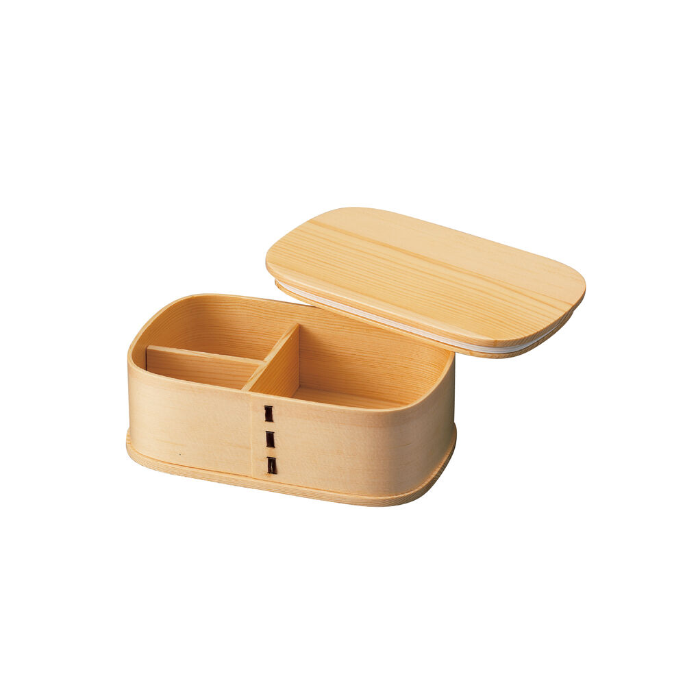BACKYARD FAMILY「曲げわっぱ 弁当箱 通販 わっぱ弁当箱 お弁当箱 1段 ランチボックス 木製 天然木 ランチグッズ」|食器・キッチングッズ|ブラウン1