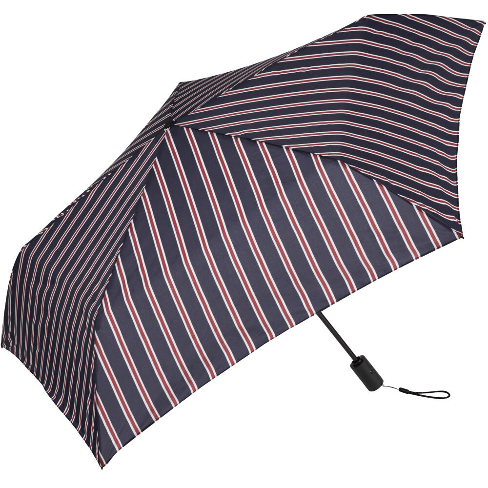 BACKYARD FAMILY「because ビコーズ 折りたたみ傘 軽量 通販 ワンプッシュ 自動開閉 オートマチック 雨傘」|傘|ブルー2