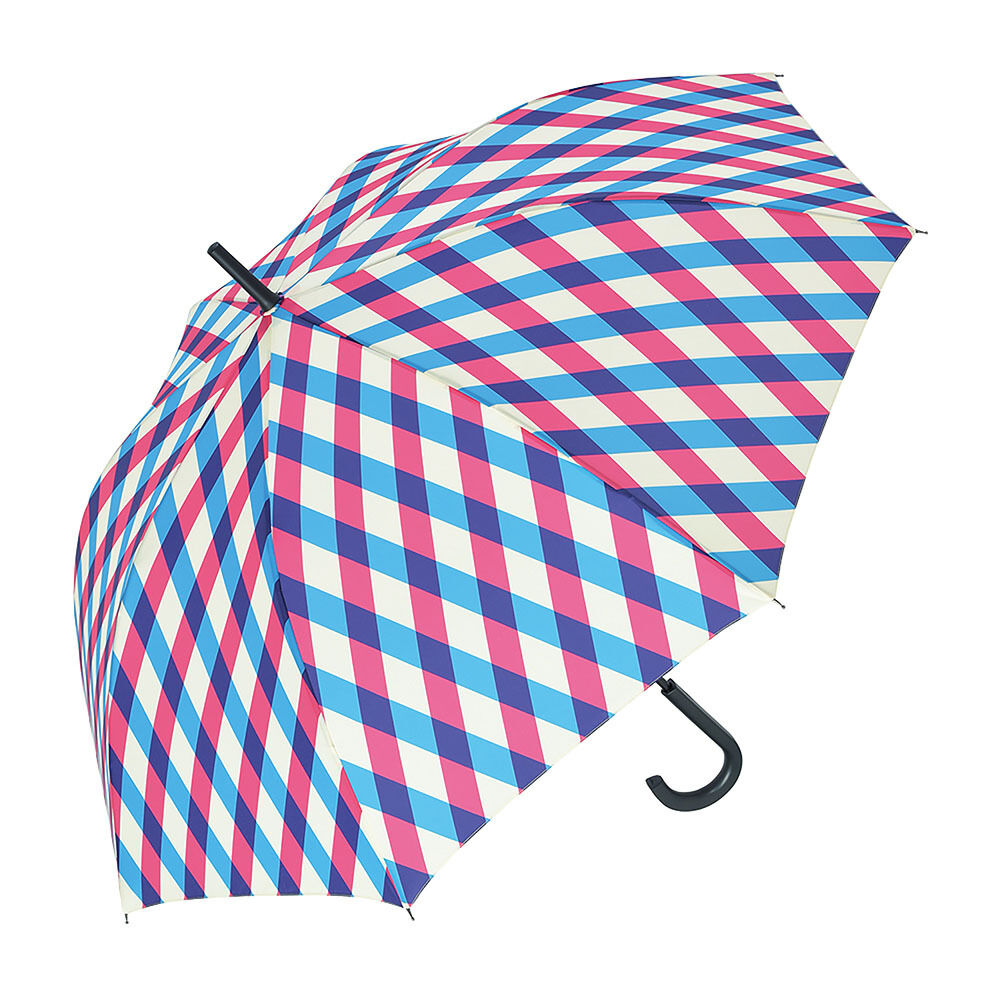 BACKYARD FAMILY「ダンケ Danke 長傘 通販 軽量 晴雨兼用 雨傘 日傘 傘 かさ UV 紫外線カット 撥水」|傘|ピンク1