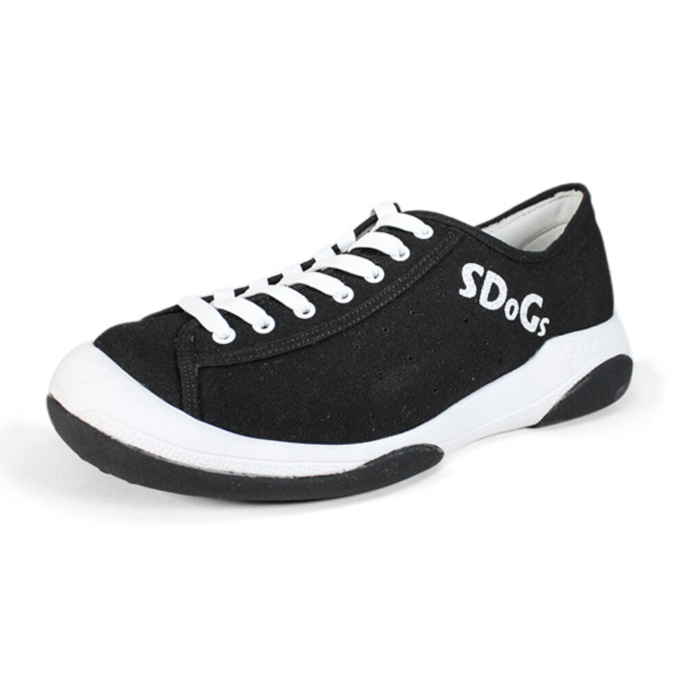 BACKYARD FAMILY「スニーカー レディース メンズ 通販 リゲッタスゴィヌ SDoGs レースアップスニーカー」|スリッポン|ブラック1