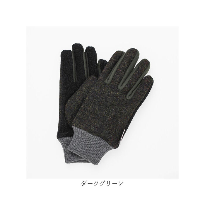 BACKYARD FAMILY「ハリスツイード 手袋 メンズ 通販 Harris Tweed グローブ 手ぶくろ」|手袋|
