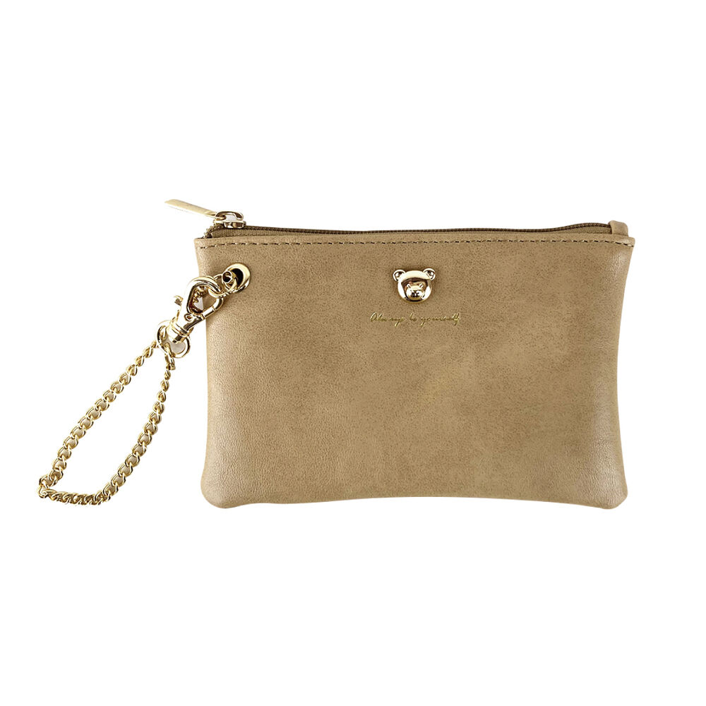 BACKYARD FAMILY「パスケース リール付き キーケース 通販 定期入れ リール付きパスケース 定期券入れ 鍵入れ」|定期入れ|ベージュ1