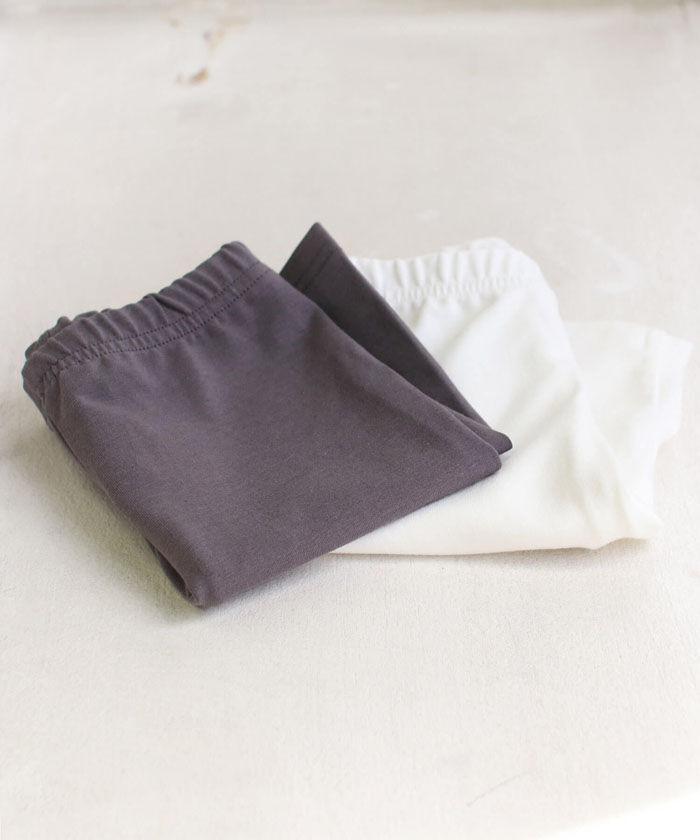 BACKYARD FAMILY「キッズ 3分丈 スパッツ 2枚セット 通販 レギンス 10005025 オーバーパンツ」|その他|