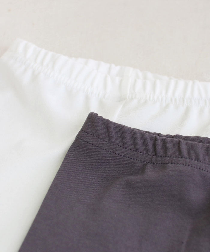 BACKYARD FAMILY「キッズ 3分丈 スパッツ 2枚セット 通販 レギンス 10005025 オーバーパンツ」|その他|