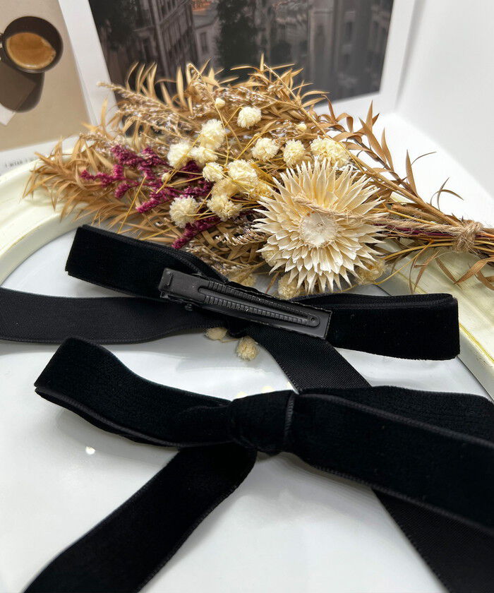 BACKYARD FAMILY「リボン ヘアクリップ ２本セット 通販 ダイヤモンドハーツ har-0040 Diamond」|その他|