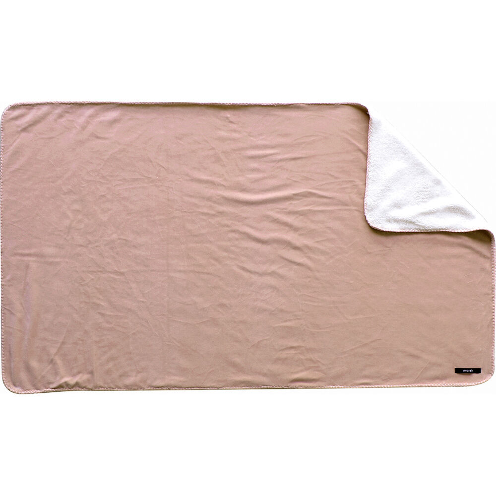 BACKYARD FAMILY「ブランケット ひざ掛け 通販 80&times;140cm MARSH 膝掛け 現代百貨 A584 おしゃれ」|ブランケット|ピンク1