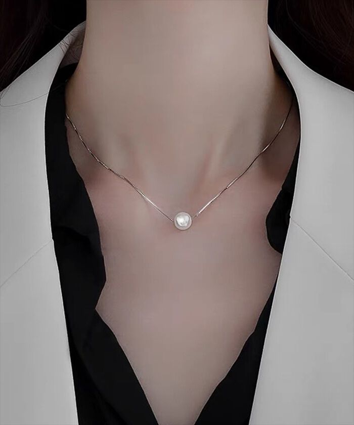 BACKYARD FAMILY「パール ネックレス 一粒 通販 ペンダント 首飾り ジュエリー アクセサリー レディース」|その他|