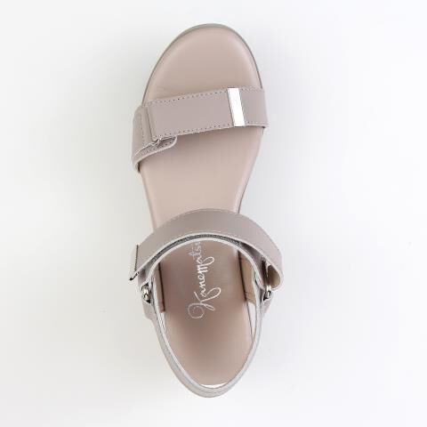 銀座かねまつ「TN240474STEGRE 【本革】【人気】レザースポーツサンダル」|サンダル|