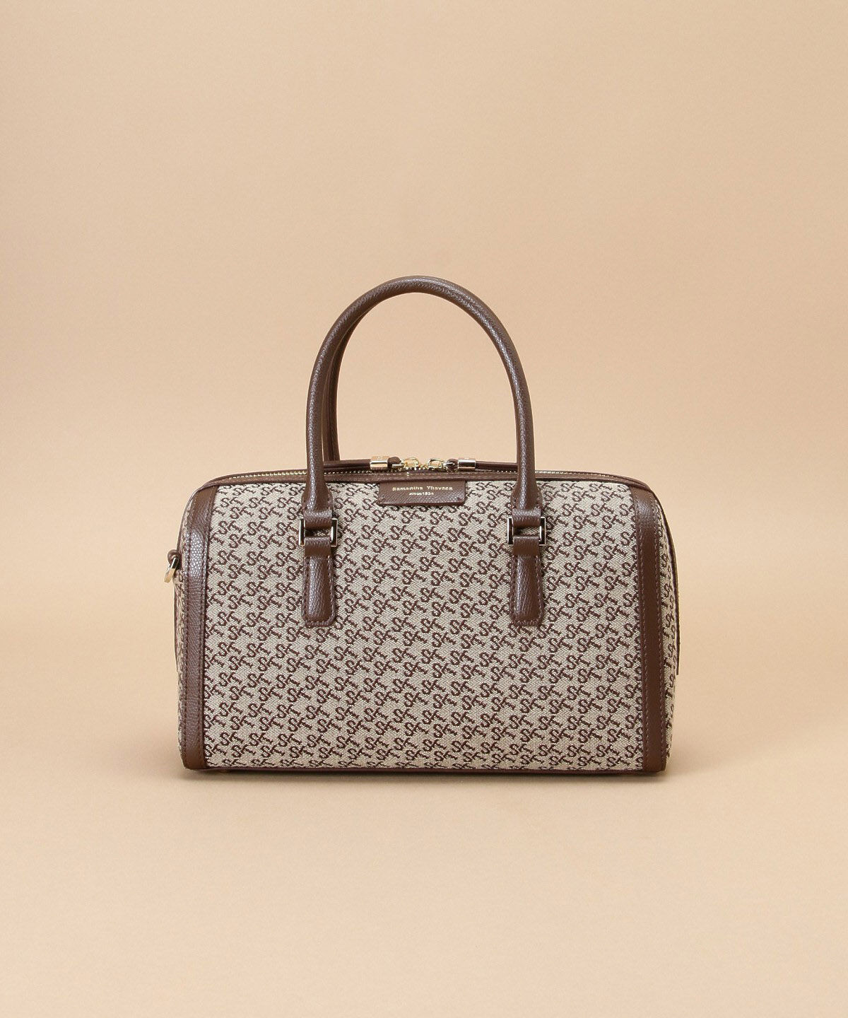 Samantha Thavasa「ST Jacquard ボストン オリゾンタール」|ボストンバッグ|