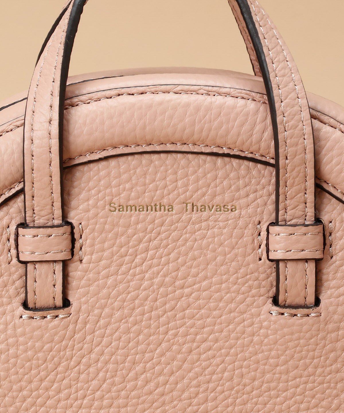 Samantha Thavasa「シンプルサークル型 レザーミニショルダーバッグ」|ショルダー・メッセンジャー|