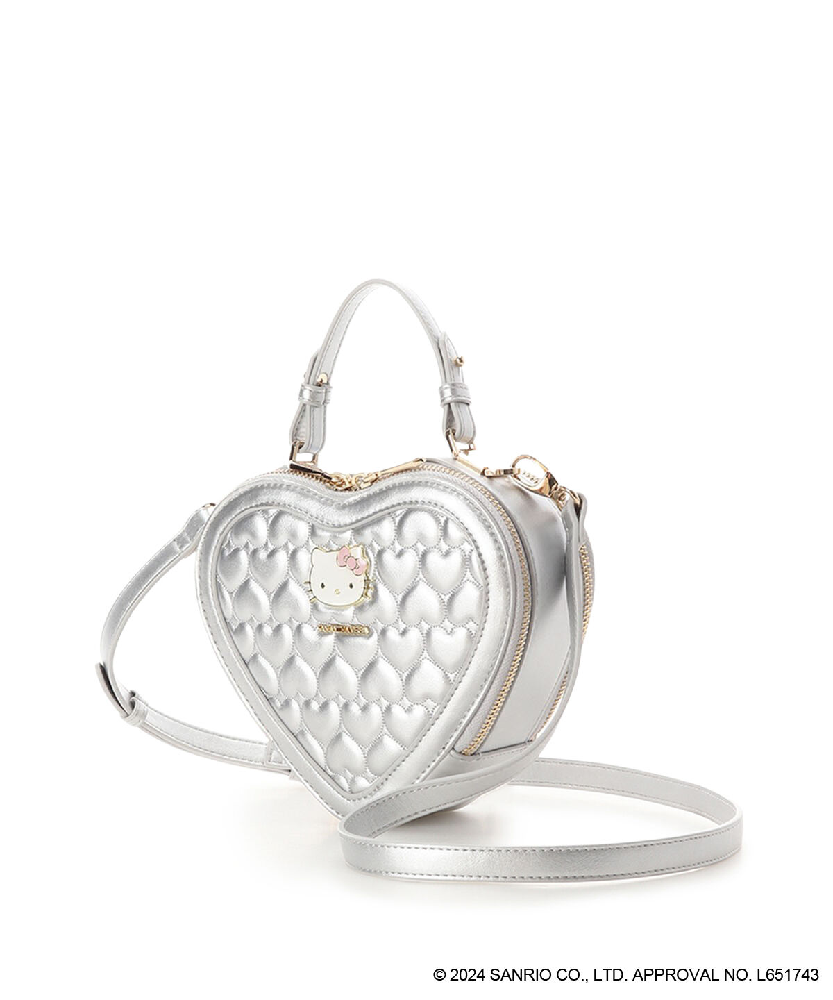 Samantha Vega「「ハローキティ」50周年記念コレクションハート型ショルダーバッグ」|ショルダー・メッセンジャー|