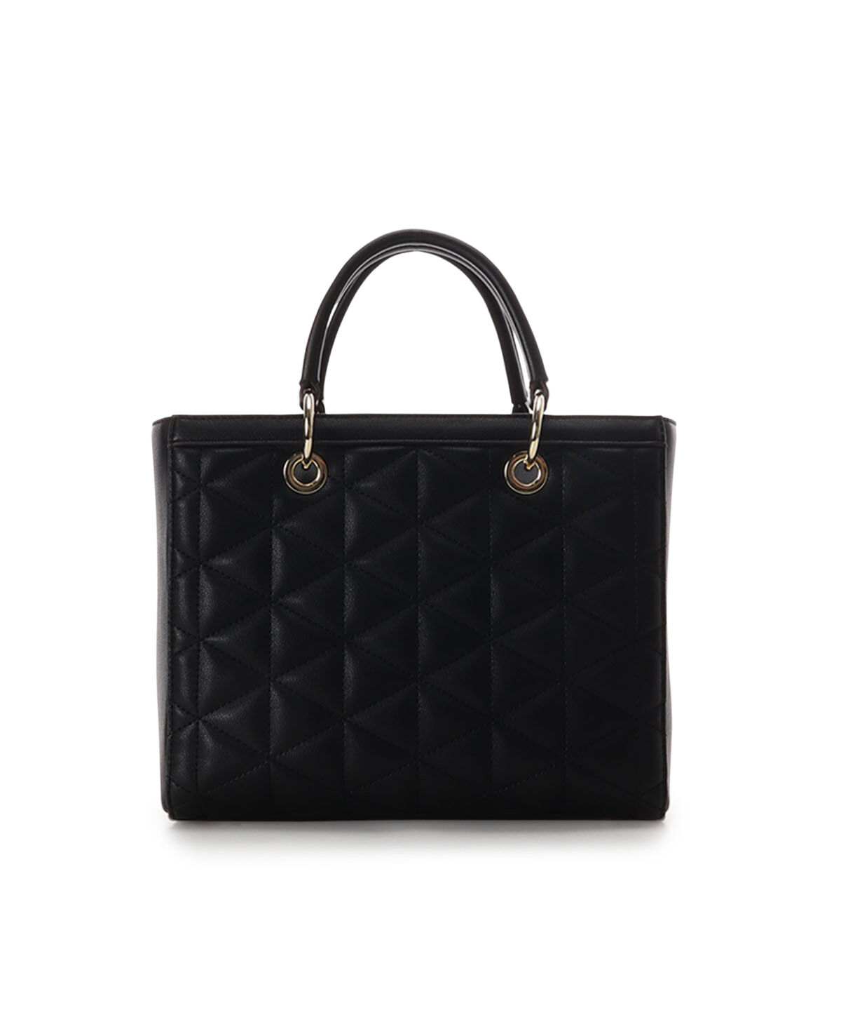 Samantha Vega「キルティングスタッズスクエアバッグ」|ハンドバッグ|