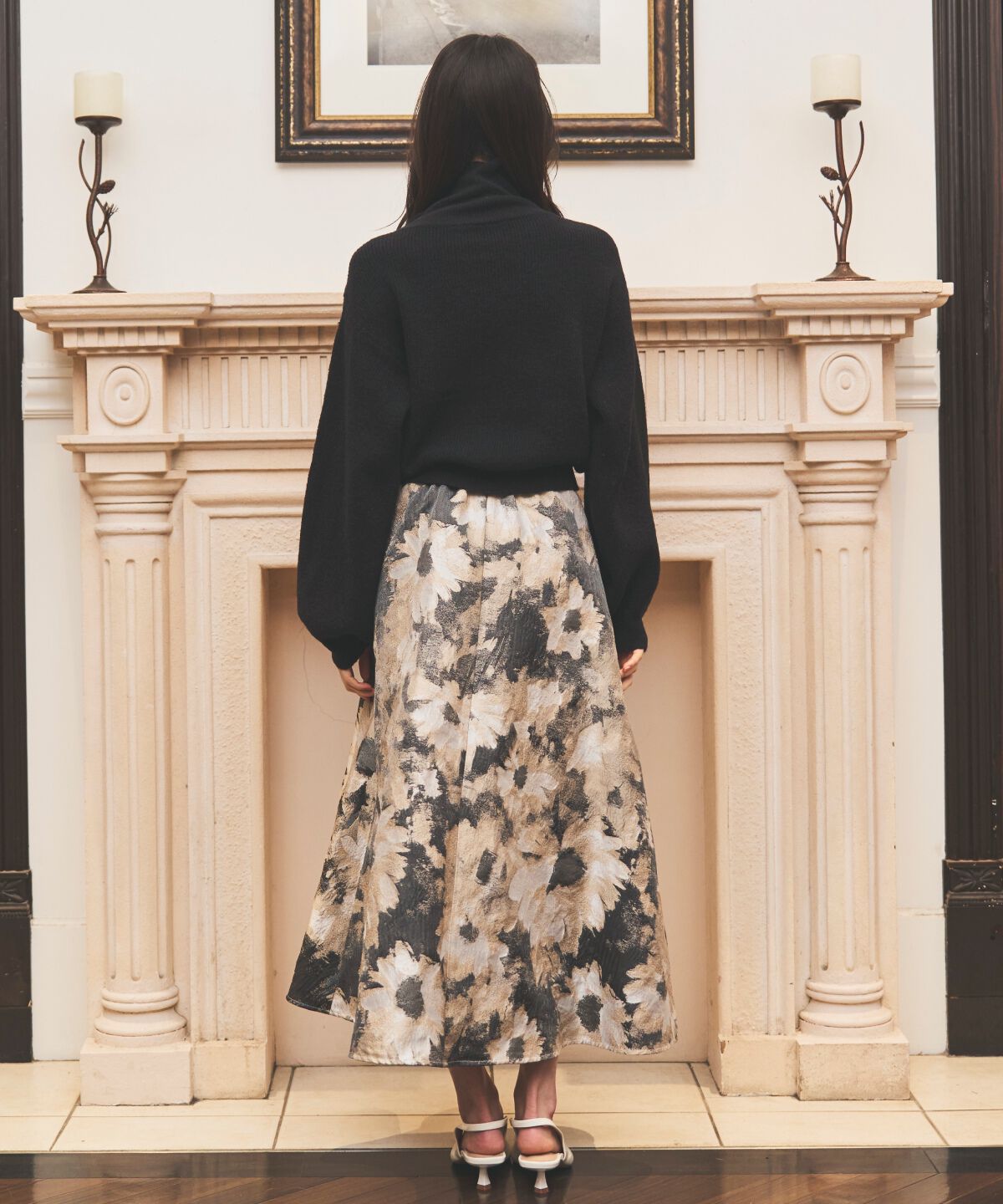 アンドクチュール「ショルダーボタンマルチウェイニットプルオーバー」|ニット・セーター|