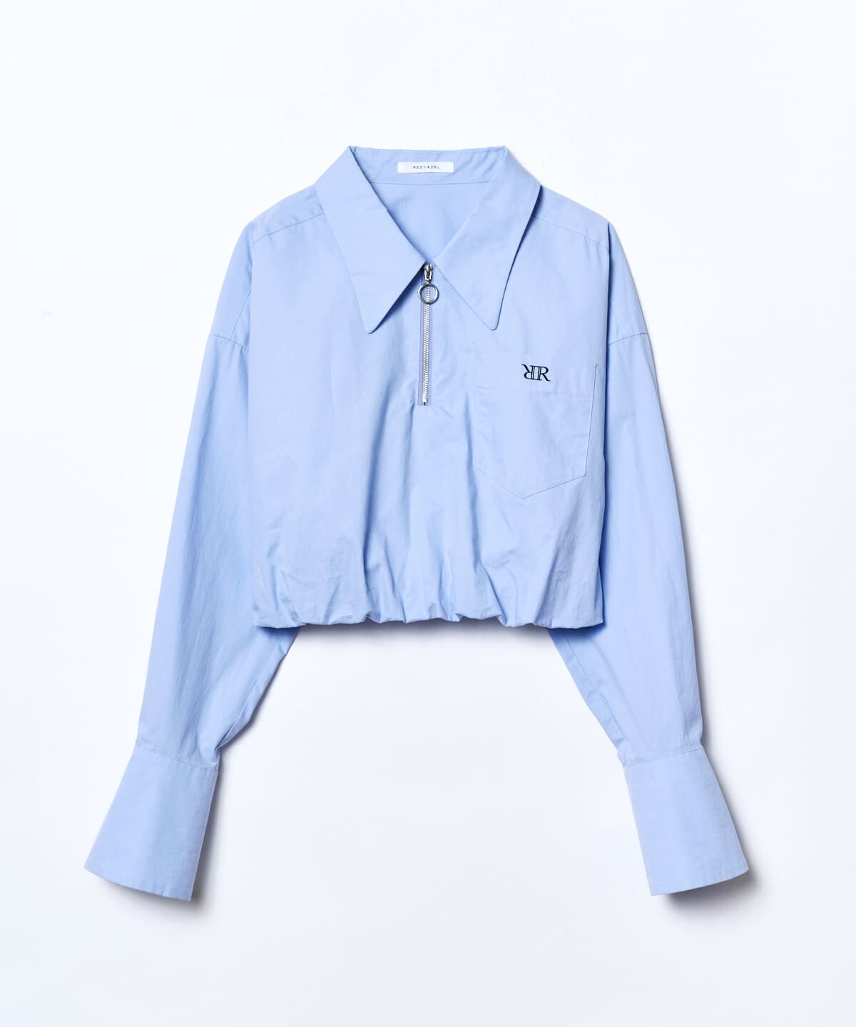 REDYAZEL「ジップ刺繍シャツ」|シャツ・ブラウス|