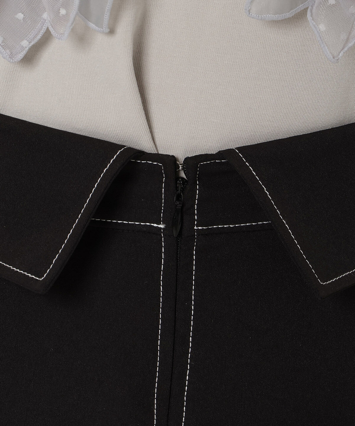 REDYAZEL「ステッチカラーフレアスカート」|フレア|