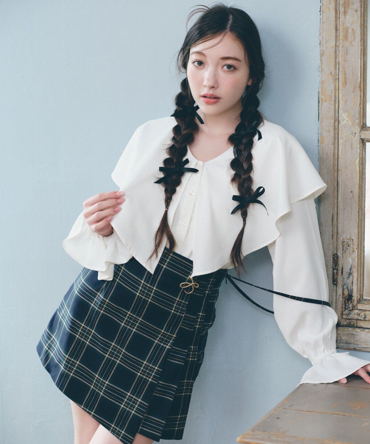 REDYAZEL「２wayビッグカラーブラウス」|シャツ・ブラウス|