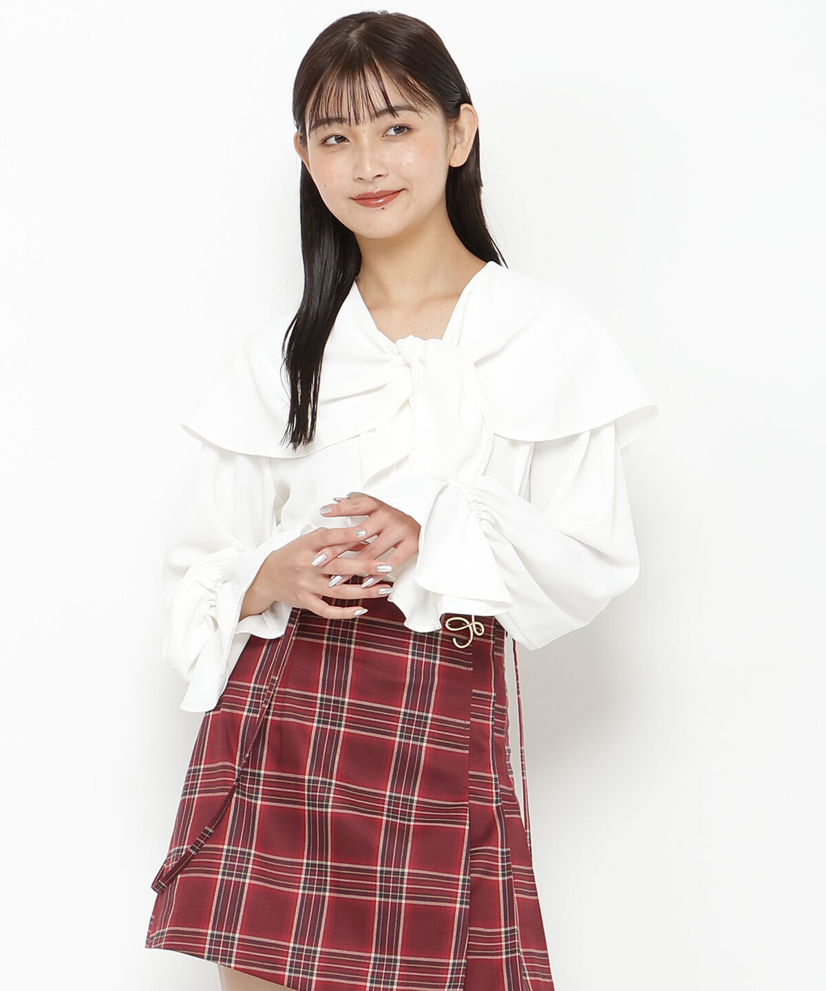 REDYAZEL「２wayビッグカラーブラウス」|シャツ・ブラウス|