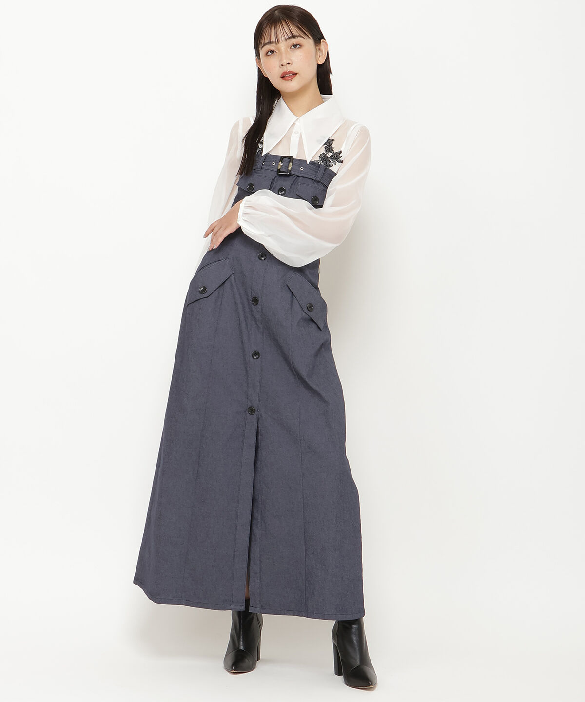 REDYAZEL「バストベルトベアワンピース」|ワンピース|