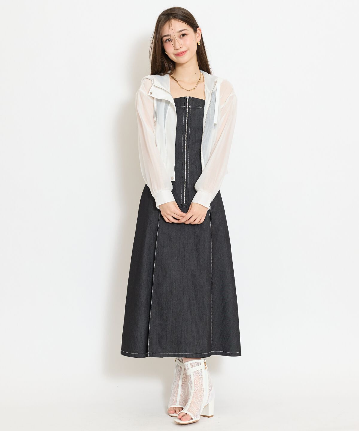 WILLSELECTION「シアーフードブルゾン」|ブルゾン・スタジャン|