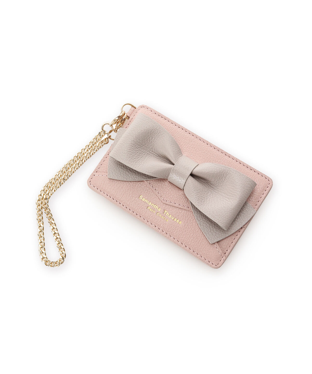 Samantha Thavasa Petit Choice「ビッグリボン パスケース」|定期入れ|