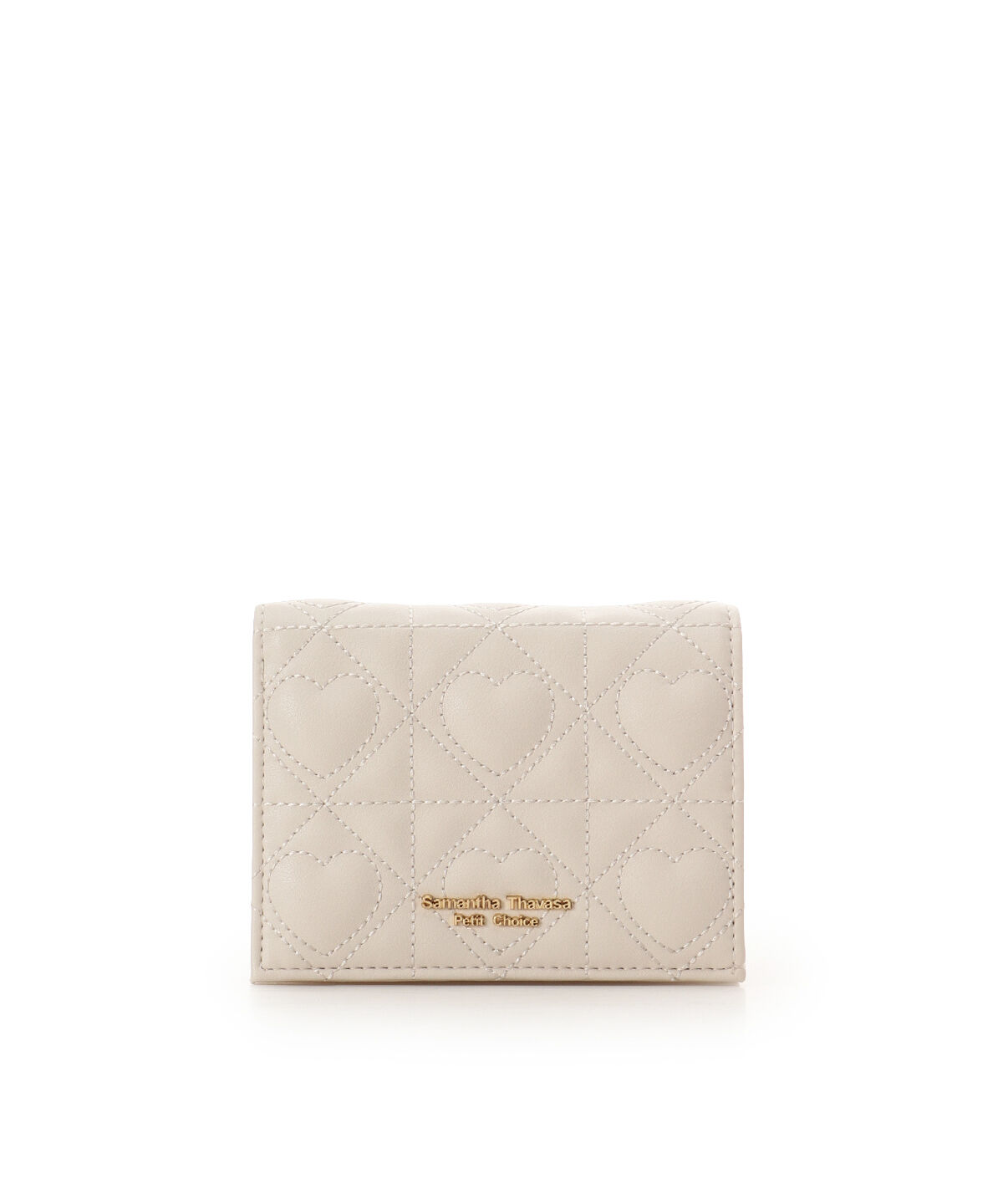 Samantha Thavasa Petit Choice「ハートキルト ミニ財布」|財布|
