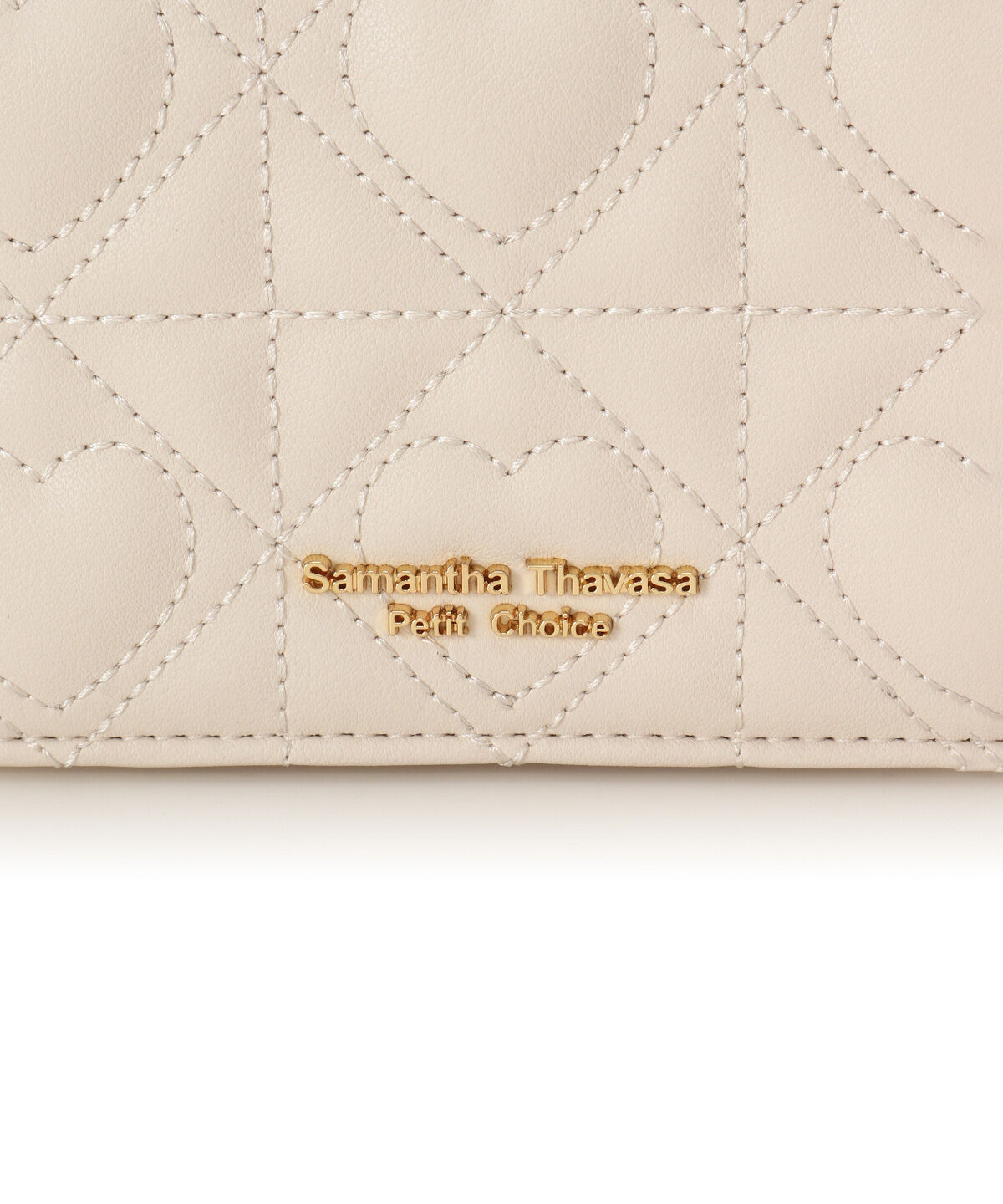 Samantha Thavasa Petit Choice「ハートキルト ミニ財布」|財布|