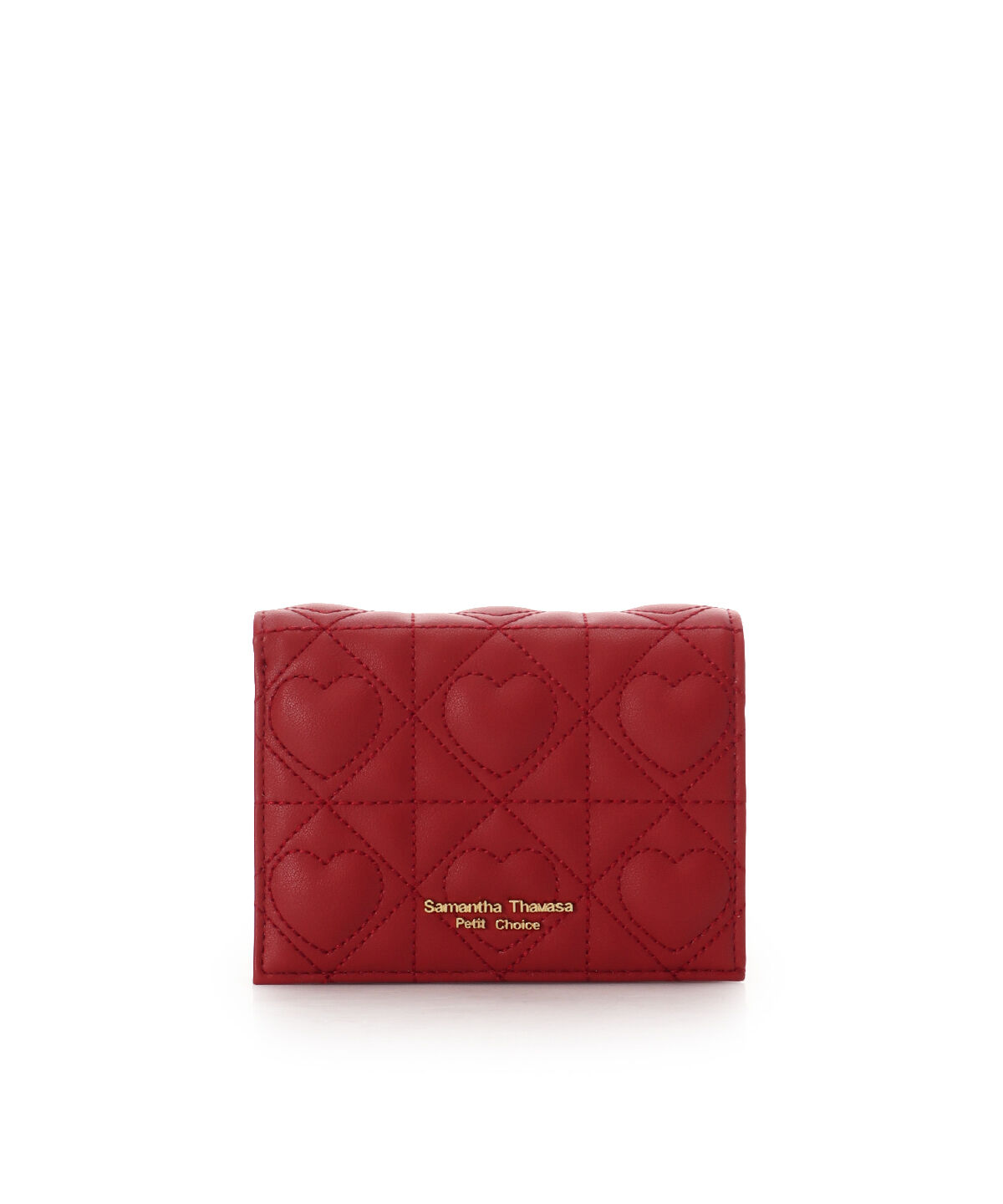Samantha Thavasa Petit Choice「ハートキルト ミニ財布」|財布|