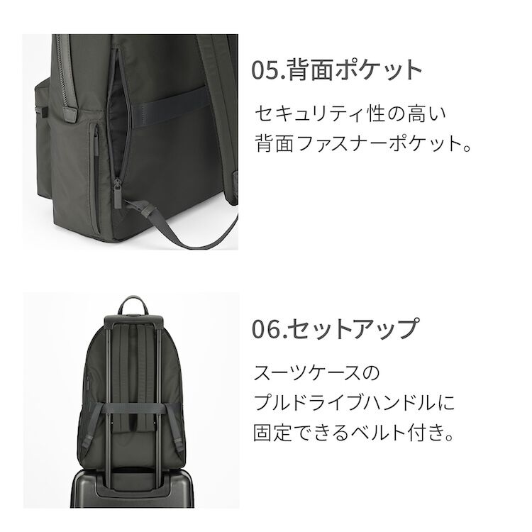 ace.「ace./エース レノウ ビジネスリュック A4サイズ 14.0インチPC収納 20L 620g  20102」|リュック|