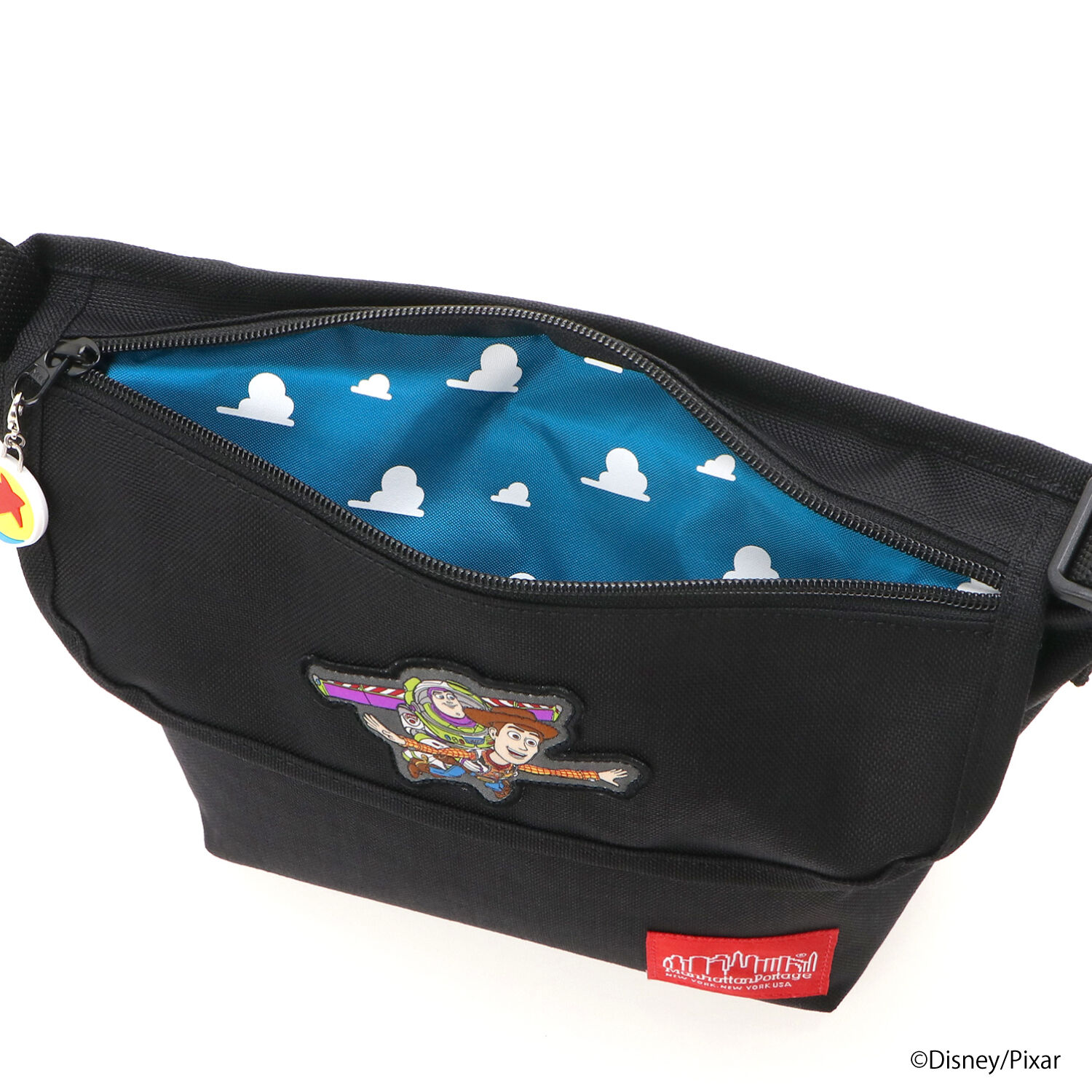 Manhattan Portage「Nylon Messenger Bag (XS) FZP MGNT / TOY STORY WOODY - BUZZ LIGHTYEAR」|ショルダー・メッセンジャー|