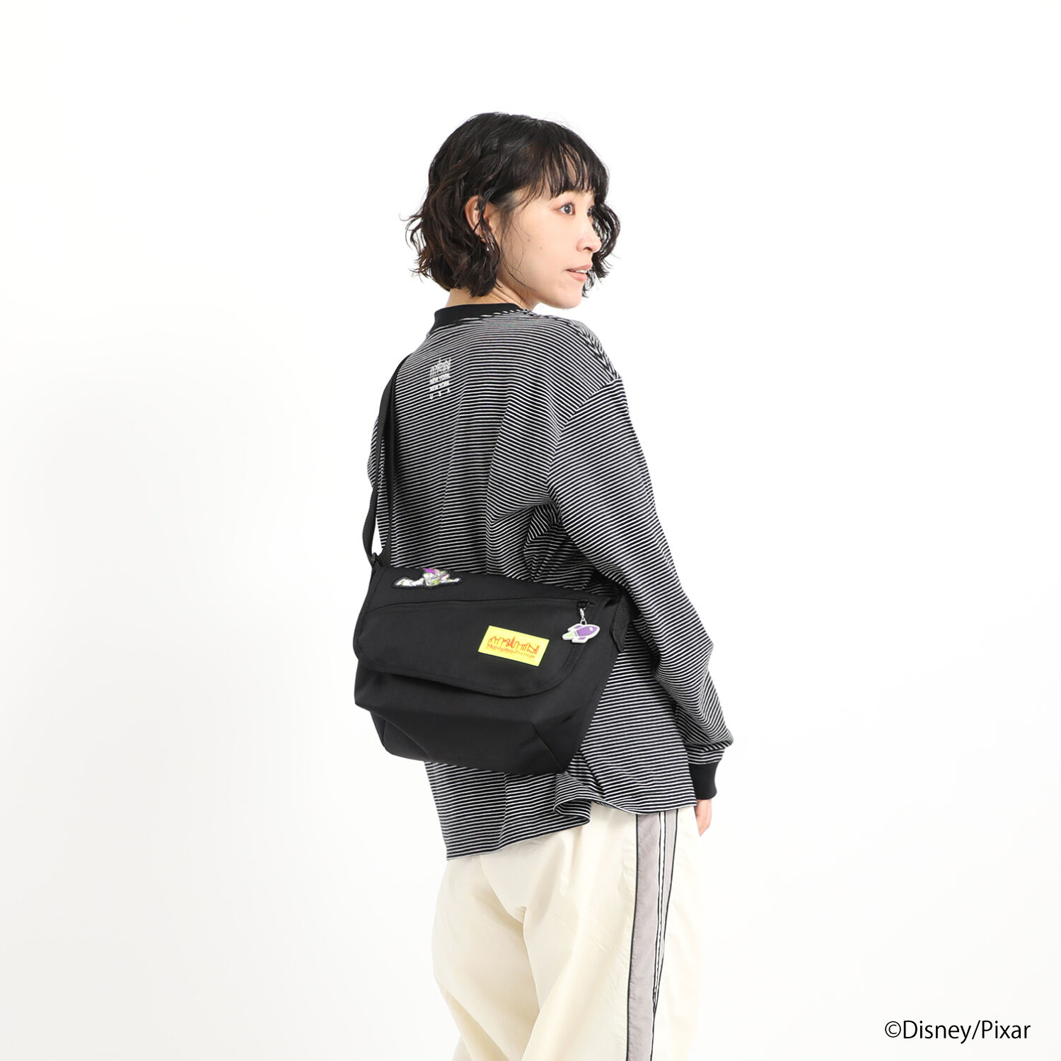 Manhattan Portage「Nylon Messenger Bag (SM) FZP MGNT / TOY STORY BUZZ LIGHTYEAR」|ショルダー・メッセンジャー|