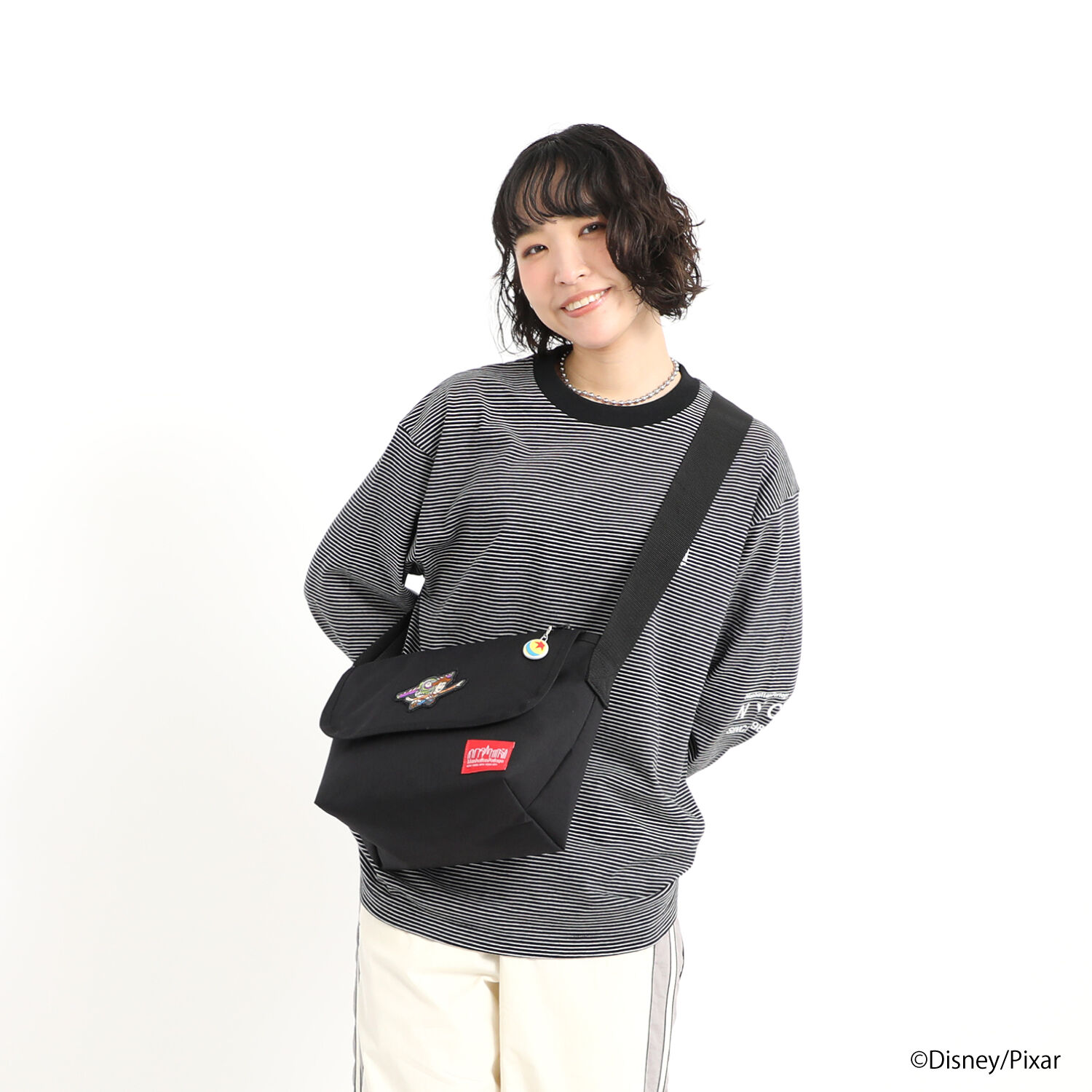 Manhattan Portage「Nylon Messenger Bag (SM) FZP MGNT / TOY STORY WOODY - BUZZ LIGHTYEAR」|ショルダー・メッセンジャー|