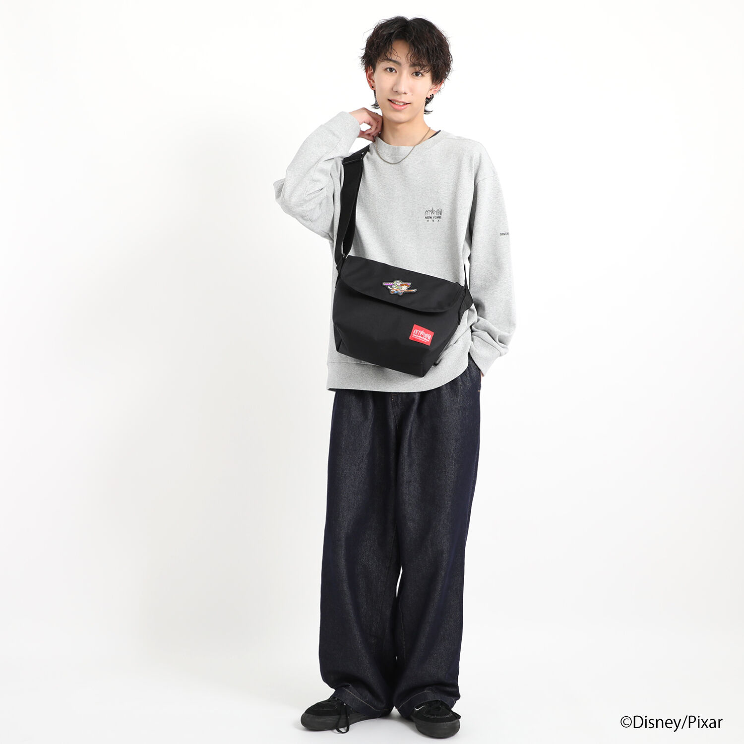 Manhattan Portage「Nylon Messenger Bag (SM) FZP MGNT / TOY STORY WOODY - BUZZ LIGHTYEAR」|ショルダー・メッセンジャー|