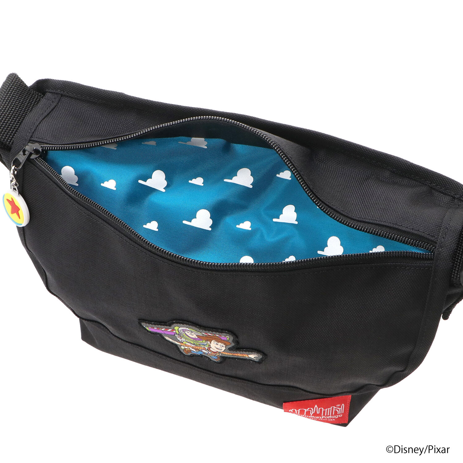 Manhattan Portage「Nylon Messenger Bag (SM) FZP MGNT / TOY STORY WOODY - BUZZ LIGHTYEAR」|ショルダー・メッセンジャー|