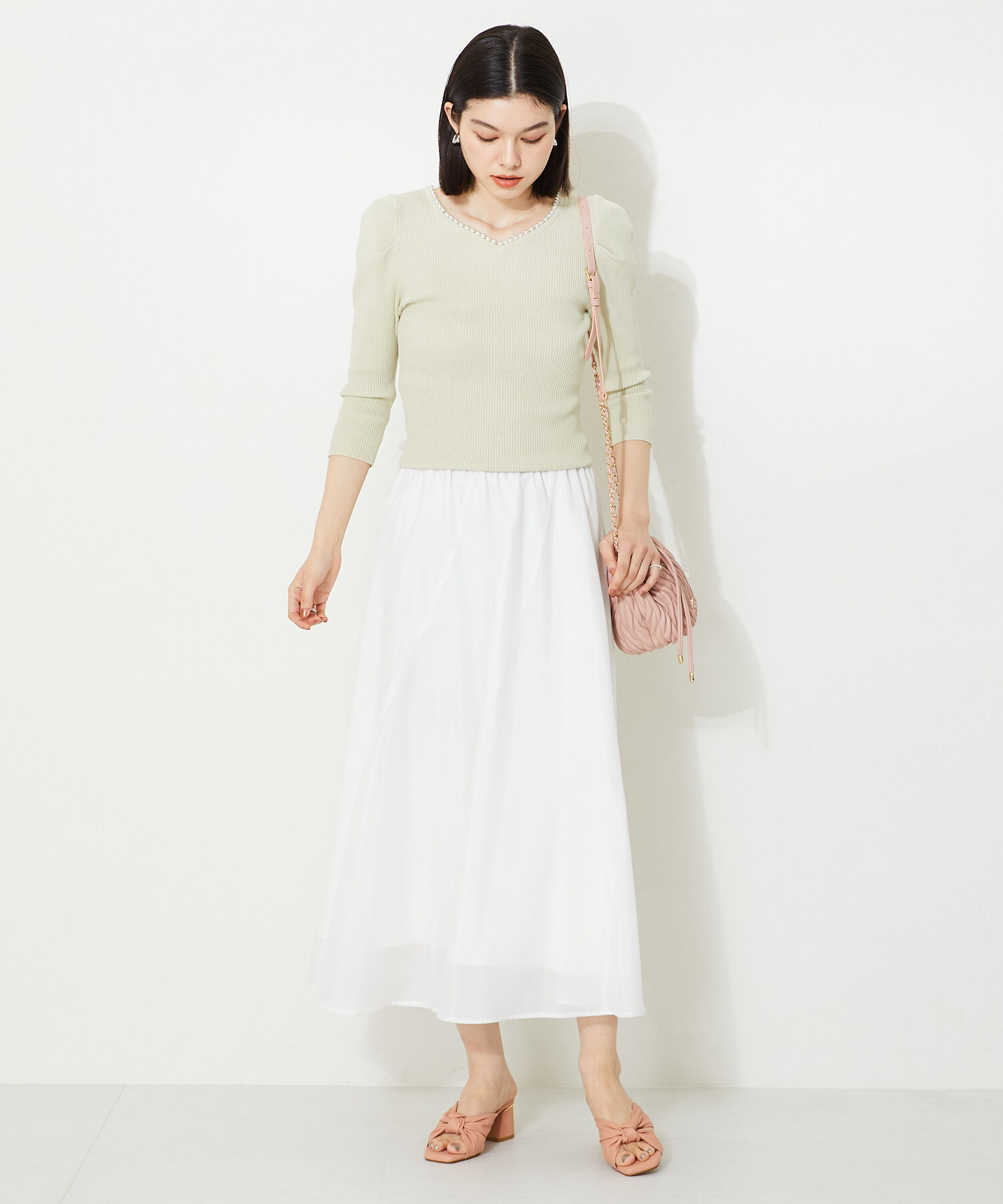 WA Oriental TRaffic「ソフトレザーリボンミュールサンダル/42202」|サンダル|