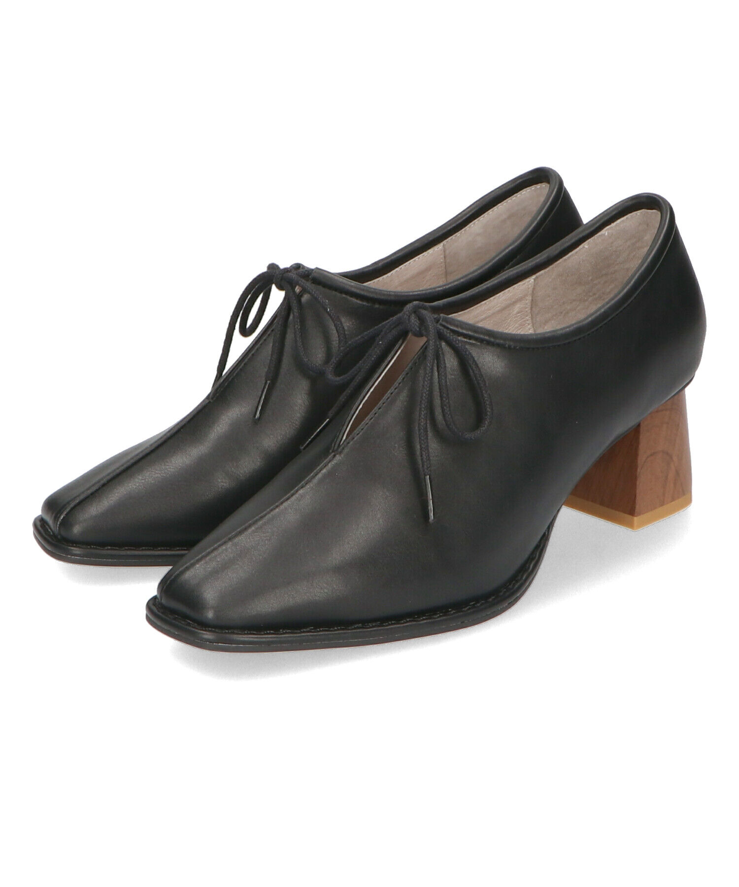 ORiental TRaffic「ウッド ヒール 甲深 パンプス /41307」|パンプス|