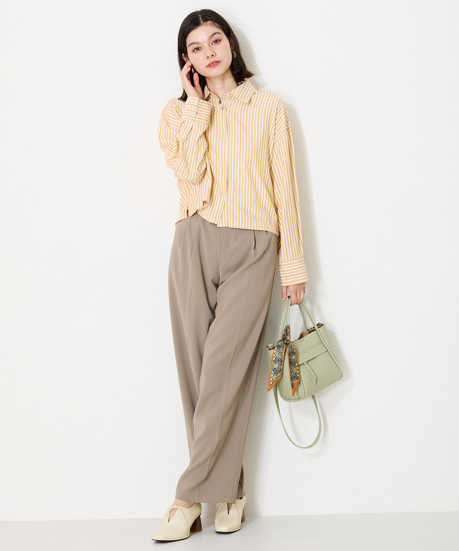 ORiental TRaffic「ウッド ヒール 甲深 パンプス /41307」|パンプス|