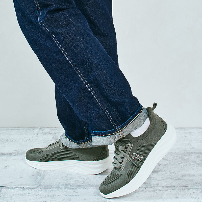 ORiental TRaffic「【瞬間フィット】ウエーブソールニットスニーカー/OT5704」|スニーカー|